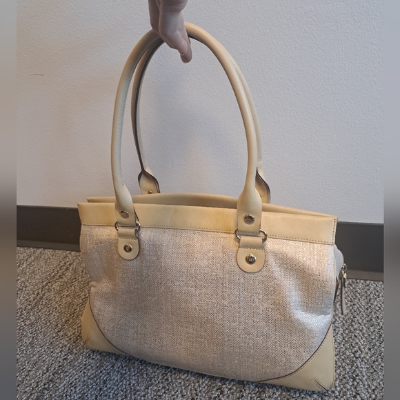 kate spade Handbags - Kate Spade tan tweed purse * handbag